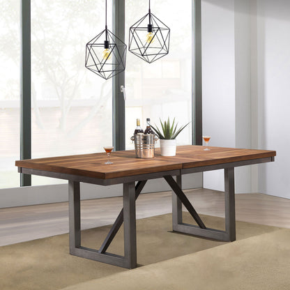 Rivera - Extension Dining Table - Natural Walnut