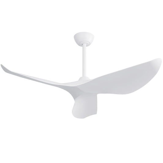 38" Ceiling Fan Without Light With DC Motor And Remote Control