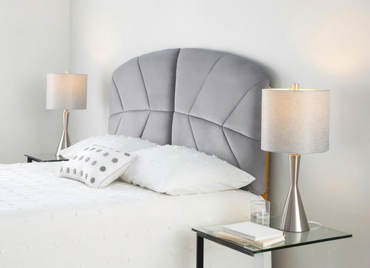 Gemma - Contemporary Table Lamp (Set of 2) - Brushed Nickel