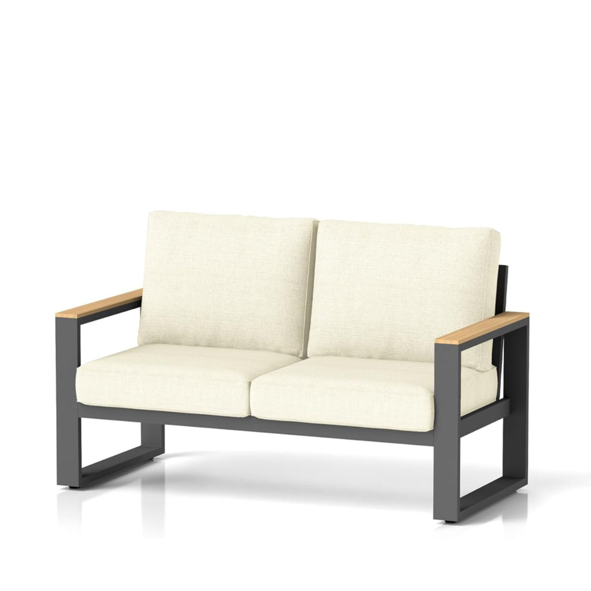 All-Weather Loveseat Sofa With Thick Cushions