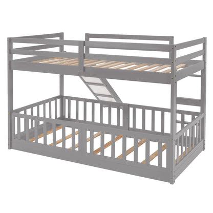 Functional Bunk Bed & Convertible Ladder And Slide