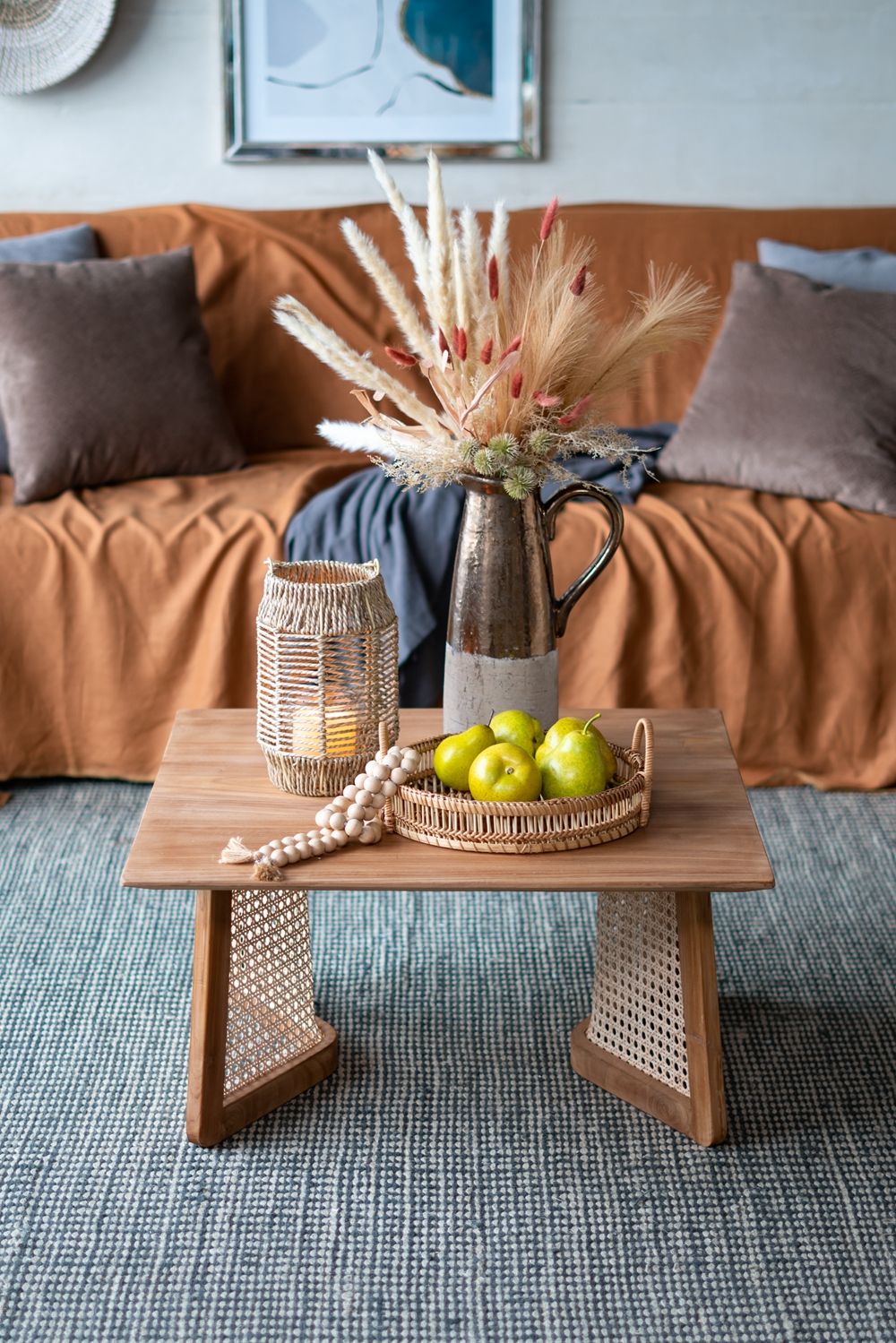 Teak Coffee Table - Natural Wood / Brown