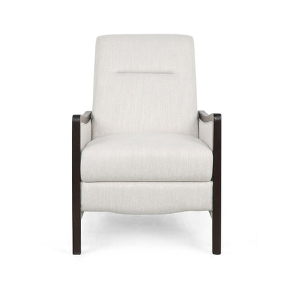 Drury - Contemporary Fabric Upholstered Pushback Recliner