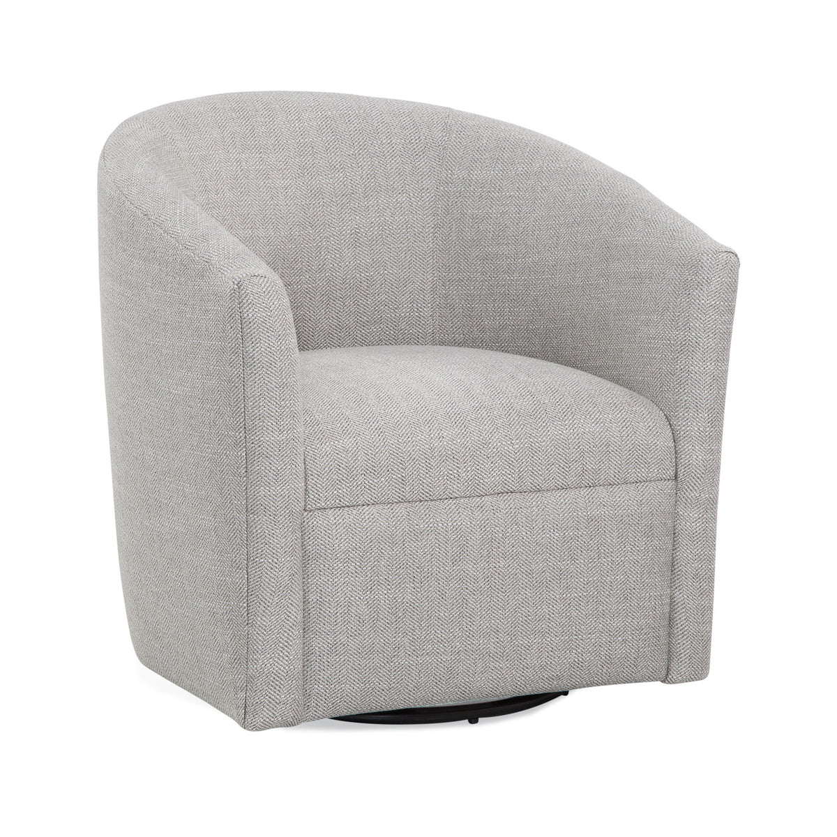 Lainey - Swivel Barrel Chair With 360 Degree Rotation