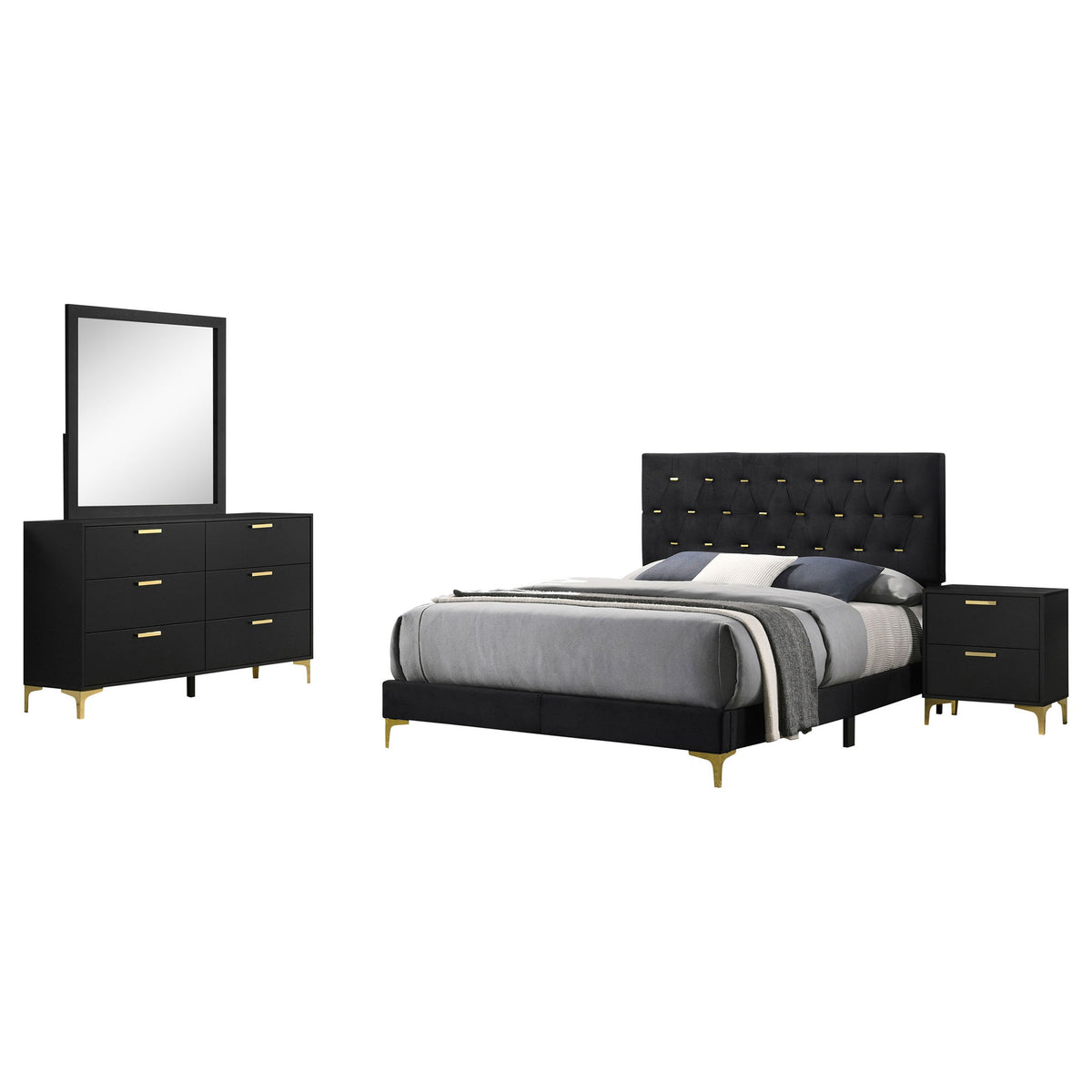 Lexie - Tufted Panel Bedroom Set