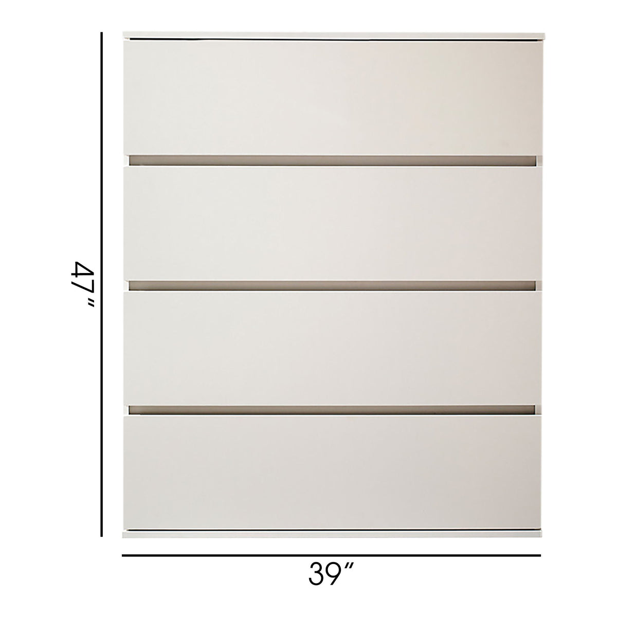 Liv - 4 Drawer Contemporary Wood Chest
