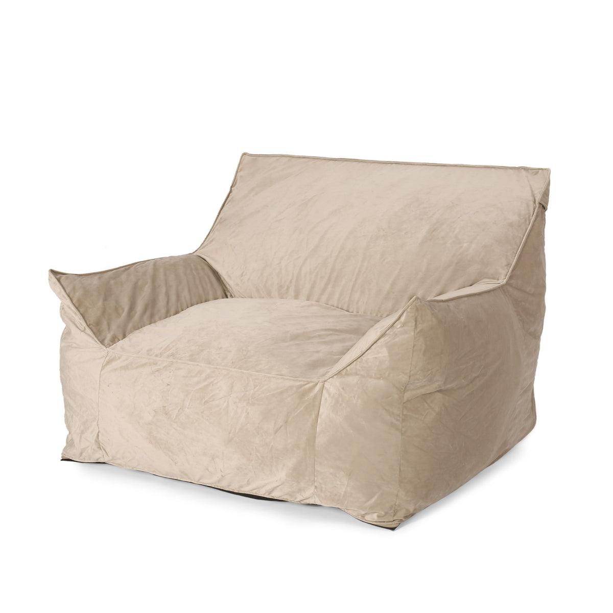 Allea - Bean Bag Chair With Armrests