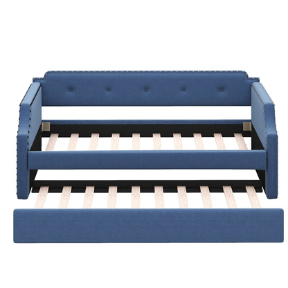 Upholstered Daybed With Trundle