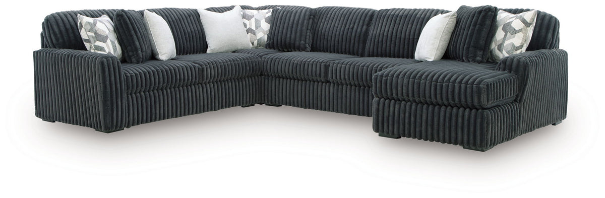 Midnight-Madness - 4 Piece Sectional