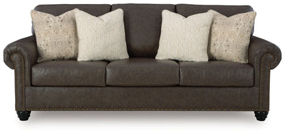 Roxmere - Queen Sofa Sleeper - Umber