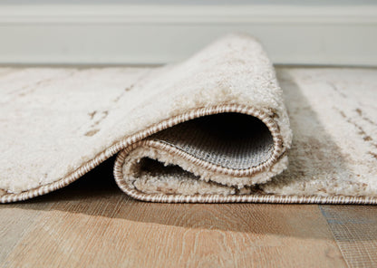 Kasney - 8' x 10' Rug - Cream / Brown