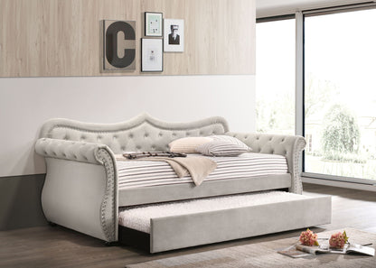 Adkins - Twin Daybed With Trundle - Beige
