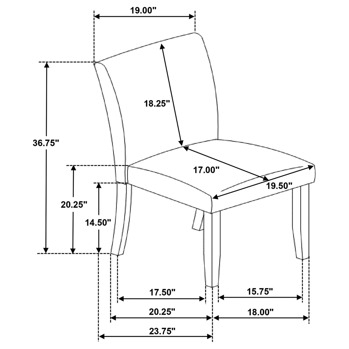Conifer - Upholstered Dining Side Chair (Set of 2)