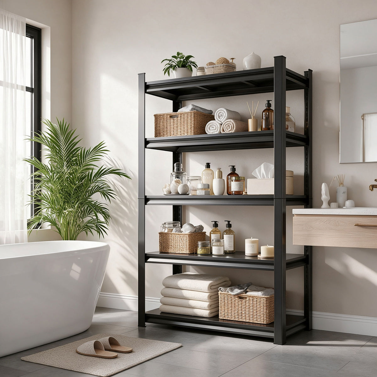 Adjustable Height Storage Shelving Units