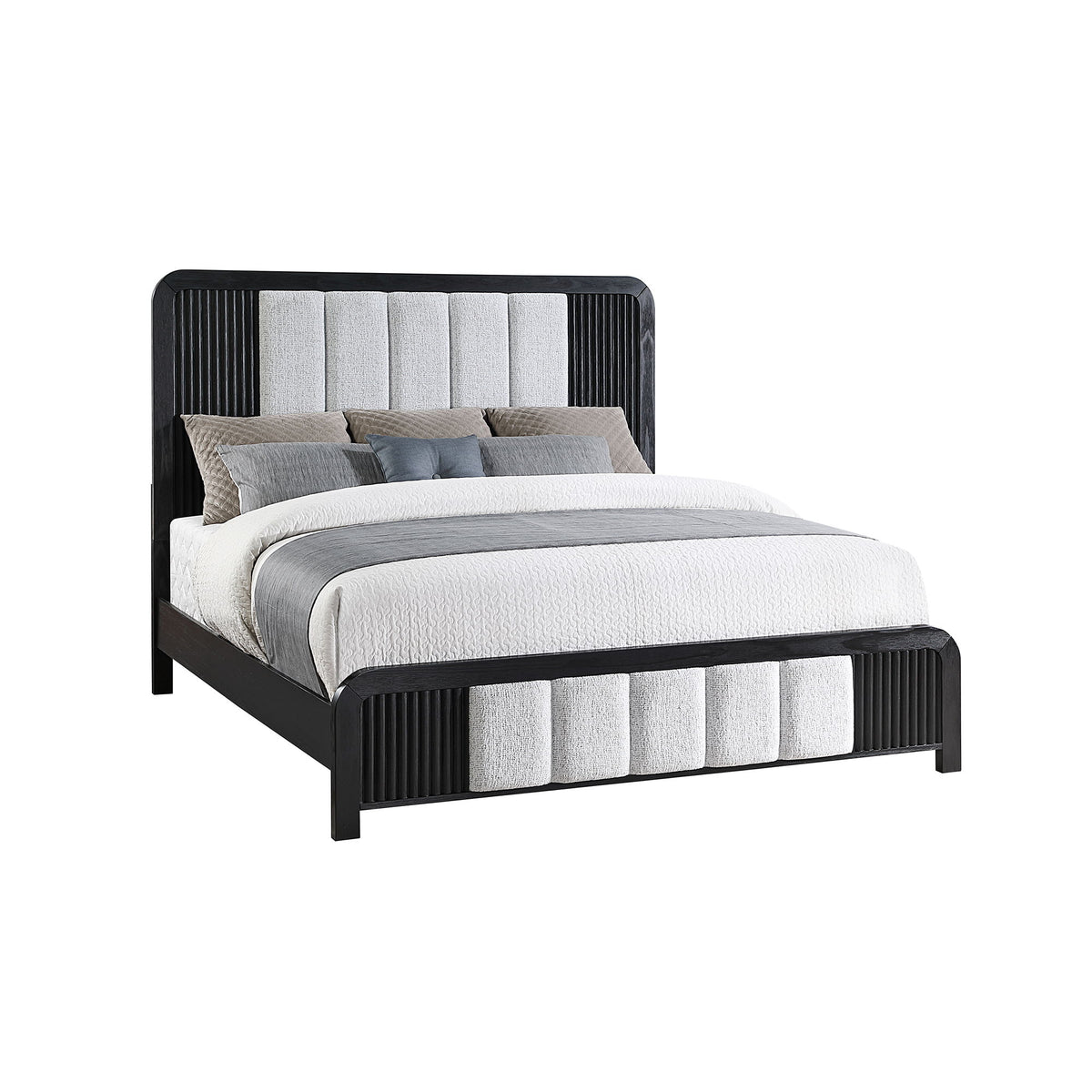 Beverly - Bed With Fluted Detailing