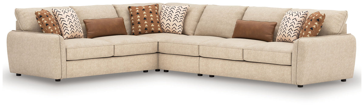 Seyler - 4-Piece Sectional - Sand