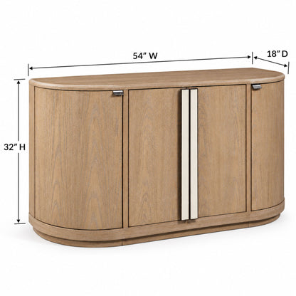 Demilune - Server - Beige