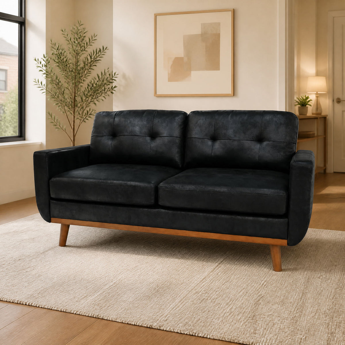 Modern 2 Seater Sofa