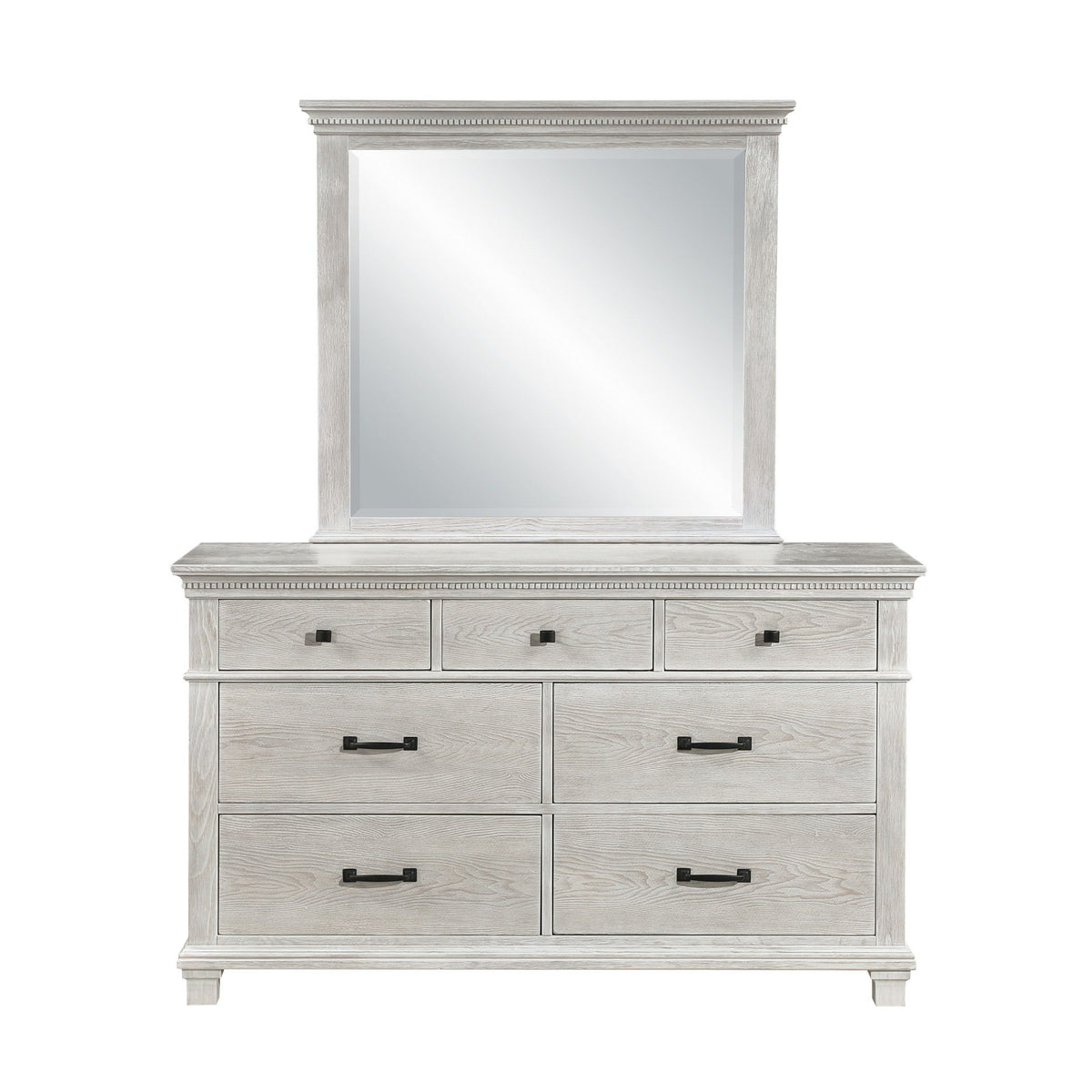 Silver Sands - Mirror - Gray