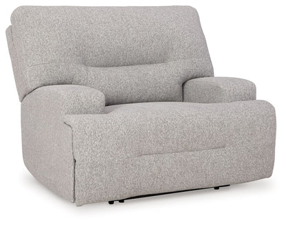 Acklen Place - Wide Seat Power Recliner - Pewter