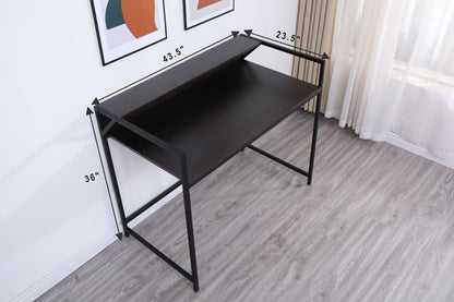 Console Table Narrow Modern Entryway Table Small Behind Couch Table Skinny Sofa Table Hallway Table For Living Room - Black