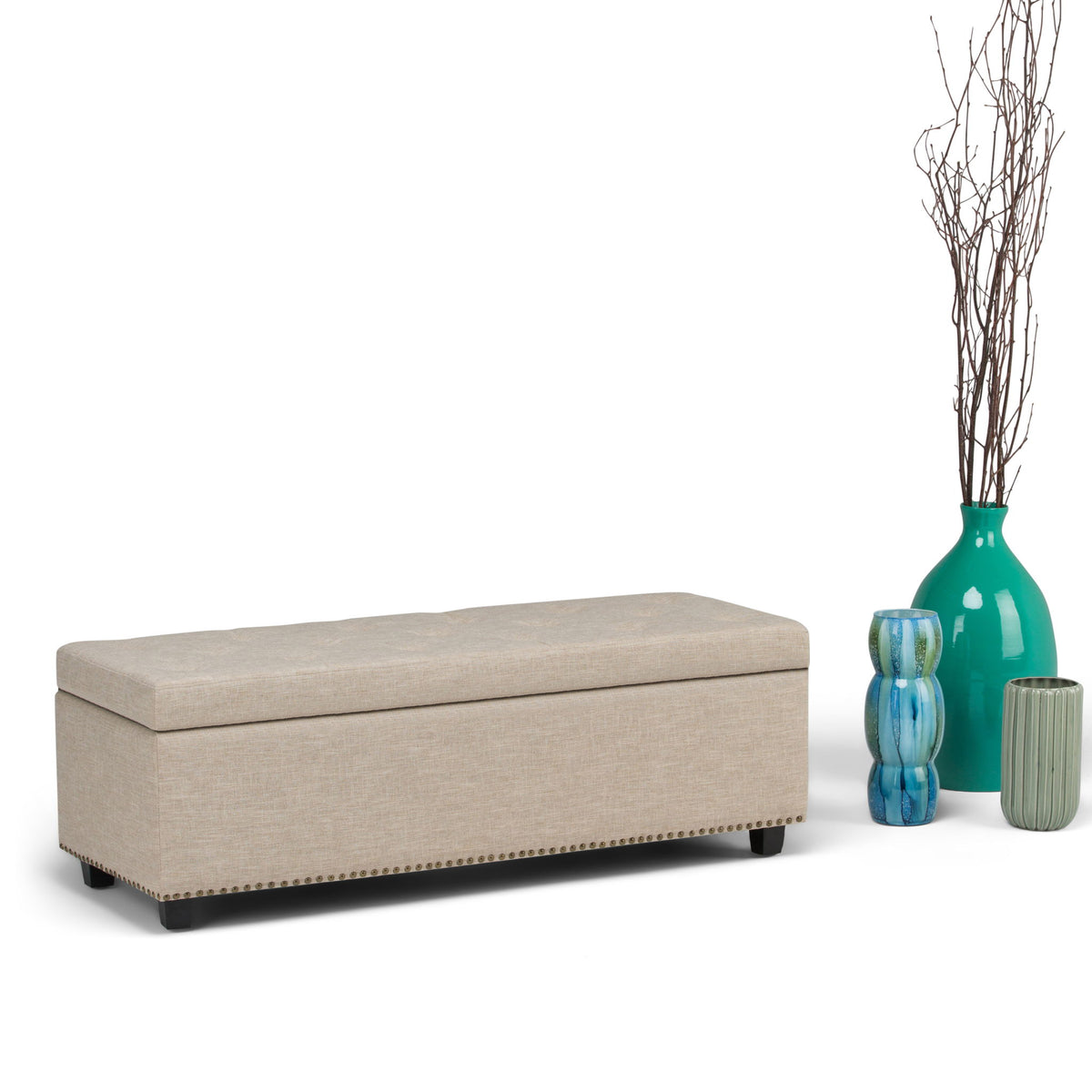 Hamilton - Upholstered Storage Ottoman