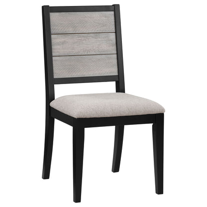 Dutchie - Upholstered Dining Side Chair (Set of 2) - Black