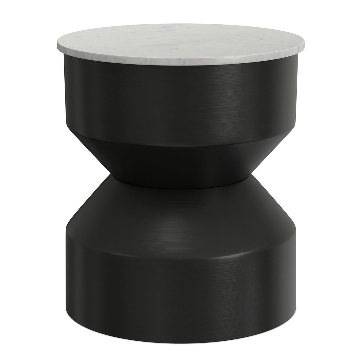 Maxine - Side Table - Black White